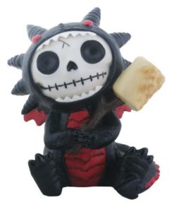Black Scorchie Furrybones Figurine